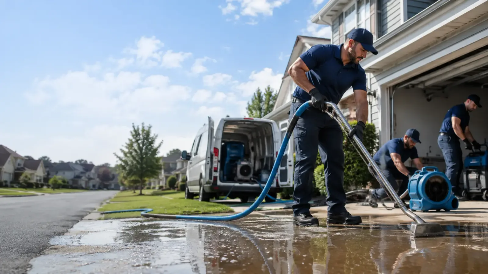 Flood Damage Restoration in Burlington, IN